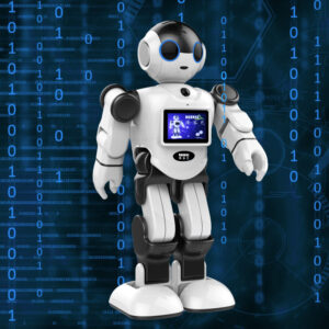 2023 fasion humanoid intelligent dancing singing walking monitoring robot toy smart DIY programming robots for kids